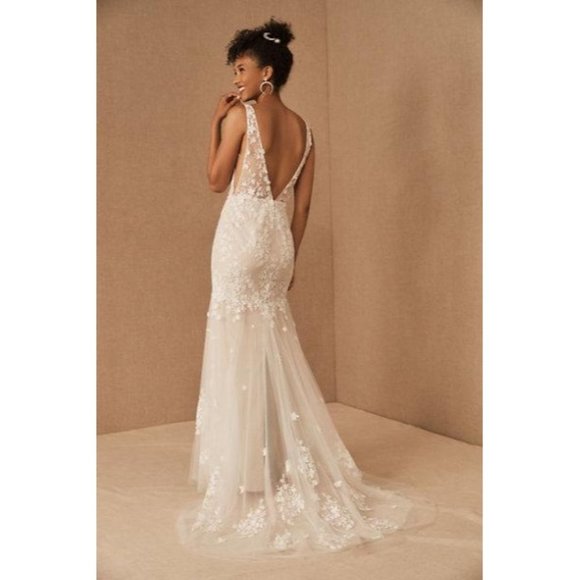 BHLDN Willowby Nikola Aliyah Wedding Gown Size 2 and 8 NEW - Picture 2 of 11